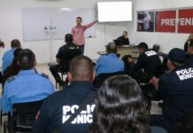 CAPACITAN A LAS Y LOS AGENTES DE LA SSPM EN EL SISTEMA SALVA