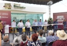 PARTICIPA LAMARQUE CANO EN INAUGURACIÓN DE BANCO DEL BIENESTAR EN CAJEME