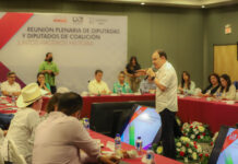 Atestigua Gobernador Alfonso Durazo plenaria de legisladores de la coalición