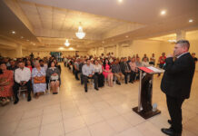 Presenta primer informe legislativo el diputado Próspero Valenzuela Múñer