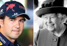 Checo Pérez y el emotivo mensaje que dedicó tras la muerte de la reina Isabel II