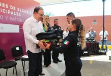 Ratificaré día con día mi compromiso de fortalecer la Policía Estatal y las policías municipales: Alfonso Durazo