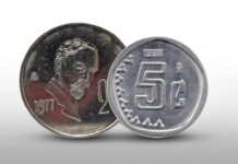 Cuáles son las monedas de 5 y 20 centavos que juntas se venden hasta en 80 mil pesos