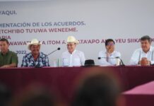 Plan de Justicia Yaqui trascenderá generaciones: gobernador Alfonso Durazo