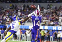 Bills trituran a los Rams en inicio de la NFL
