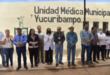 INAUGURAN UNIDAD MÉDICA MUNICIPAL EN EL EJIDO YUCURIBAMPO