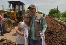 INAUGURA LAMARQUE CANO OBRAS DE INFRAESTRUCTURA SANITARIA Y PAVIMENTACIÓN