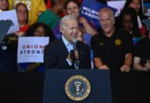 “Wall Street no construyó Estados Unidos”, Biden se arropa con los sindicatos