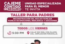 TRABAJA UNIDAD ESPECIALIZADA PARA MENORES DE LA SSPM EN RECONSTRUCCIÓN DEL NÚCLEO FAMILIAR