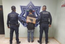 CAPTURA SSPM EN OPERATIVO CONJUNTO A MENOR POR ROBO CON VIOLENCIA