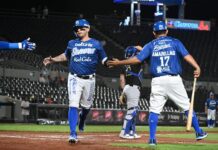 OBREGÓN BLANQUEA A CHARROS