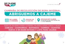 DIF CAJEME DA INICIO A LA CAMPAÑA DE DONACIÓN DE ROPA INVERNAL “ABRIGUEMOS A CAJEME”
