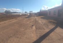 En Yécora se trabaja en la rehabilitación de las calles del municipio