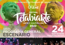 Ayuntamiento de Cajeme te invita al Festival de Arte y Cultura Tetabiakte 2022
