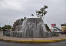 Después de aproximadamente un año, volvió a encenderse la Cascada de la calle 200