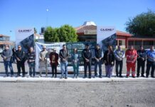 DAN BIENVENIDA A HÉROES PAISANOS EN SU PASO POR CAJEME