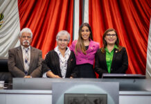 Queda formalmente instalada la mesa directiva de la Diputación Permanente