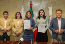 Firman convenio de colaboración Congreso del Estado e ISTAI