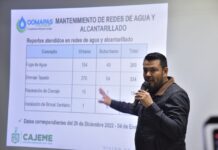 PRESENTA OOMAPASC INFORME DE TRABAJOS REALIZADOS DURANTE LA PRIMER SEMANA DEL 2023.