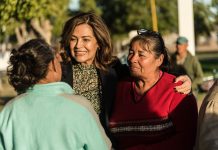 DIF CAJEME Y MUJERES AL 100 REALIZAN ENTREGA DE APOYOS EN LA MARTE R. GÓMEZ