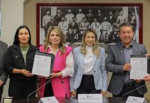 Firman convenio de colaboración para realización del Parlamento Juvenil 2023