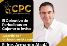 ENTREVISTA CON EL ING. ARMANDO ALCALA CON EL COLECTIVO DE PERIODISTAS DE CAJEME C.P C.