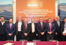 Líderes de cámaras empresariales nacionales respaldan el Plan Sonora: gobernador Alfonso Durazo