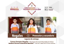 Entregará Gobierno de Sonora uniforme escolar deportivo a alumnado de preescolar y de primero a tercer grado de primaria.