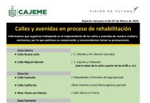 Reporte vial 07 de Marzo #Cajeme