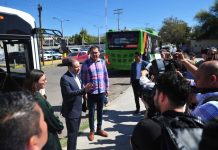 Realiza Instituto de Movilidad y Transporte pruebas de autobuses eléctricos y de gas