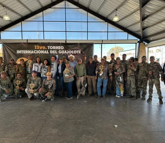Con éxito se llevó a cabo el 13vo torneo de cacería del Guajolote