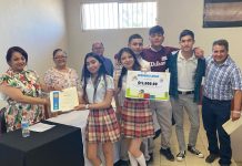 Estudiantes de Cecyte Sonora ganan segundo lugar en competencia nacional de matemáticas