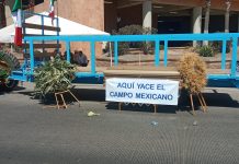 MANIFESTACIÓN DE PRODUCTORES POR LOS PRECIOS DEL TRIGO Y MAÍZ