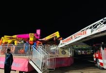 Suspende Protección Civil Sonora juegos mecánicos en la Feria de las Flores en Nogales