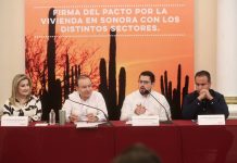 Invertirán Gobierno de Sonora e Infonavit mil 500 millones de pesos para abatir rezago de vivienda