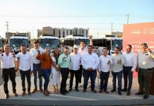 Fortalece gobernador Alfonso Durazo servicio de transporte con entrega de 163 unidades para 13 municipios