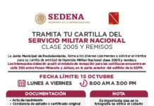 ¿Y tú ya realizaste tu trámite para la Cartilla del Servicio Militar Nacional?