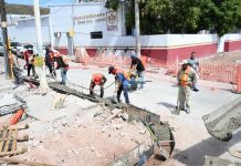 Avanza modernización de la avenida Serdán en Guaymas: SIDUR