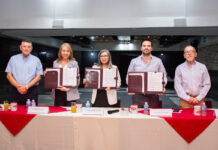 Gobierno de Sonora a través de Sedesson celebra firma de convenio con la Cámara Mexicana de la Industria de la Construcción (CMIC)