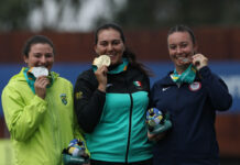 Alejandra Valencia «flecha» oro individual y se despide con tres medallas de Santiago 2023