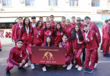 Lucen atletas sonorenses en el desfile de la Revolución Mexicana