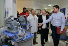 Realiza Gobernador Durazo inversión de 39 mdp en equipamiento médico en Isssteson