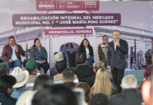 Inicia Gobernador Durazo primer rescate integral del Mercado Municipal