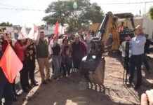LAMARQUE CANO DA BANDERAZO A PAVIMENTACIÓN EN CALLE TETABIATE