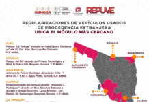Repuve instalará módulos fijos en municipios para regularizar vehículos usados de procedencia extranjera