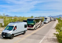 Llega la primera caravana de turistas proveniente de Estados Unidos a Sonora
