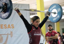 Brilla poder de la halterofilia sonorense en Estatales Codeson