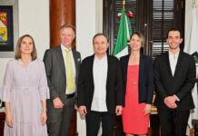 Sostiene Gobernador reunión con embajador de Finlandia en México