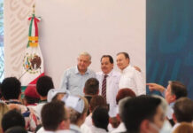 Supervisan Gobernador y Presidente sistema de salud en Sonora