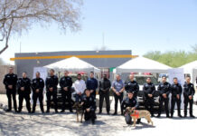 Dona Gobierno de Estados Unidos equipamiento a Unidad K9 de Policía Estatal
